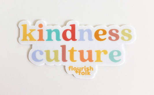 Kindness Culture Sticker